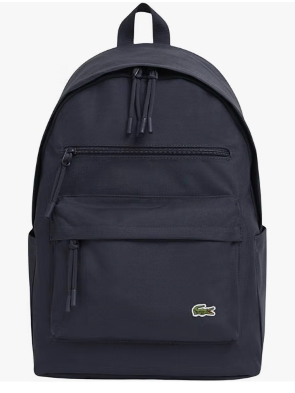 Lacoste Navy Blue Backpack with Crocodile Logo